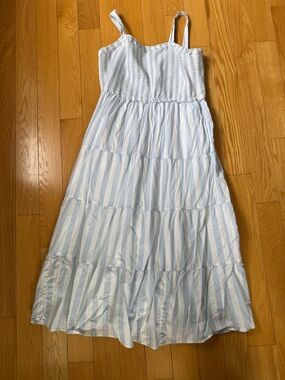 JCrew smocked Maxi Dress